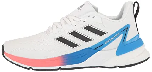 adidas Men's Response Super 2.0 Running Shoe, White/Core Black/Turbo, 11