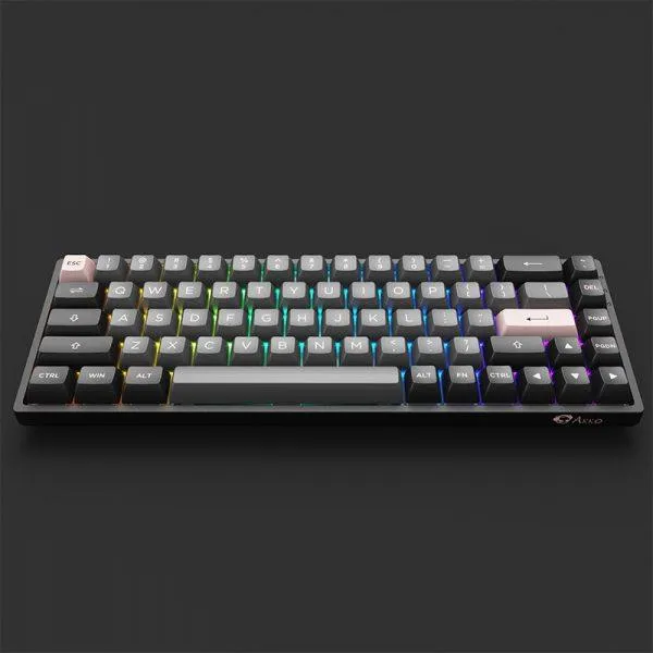 AKKO Black & Pink 3068B Plus Multi-Modes RGB Mechanical Keyboard (AKKO X TCC Demon)