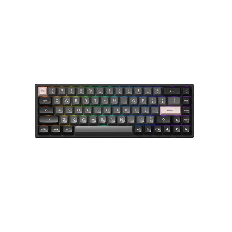 AKKO Black & Pink 3068B Plus Multi-Modes RGB Mechanical Keyboard (AKKO X TCC Demon)