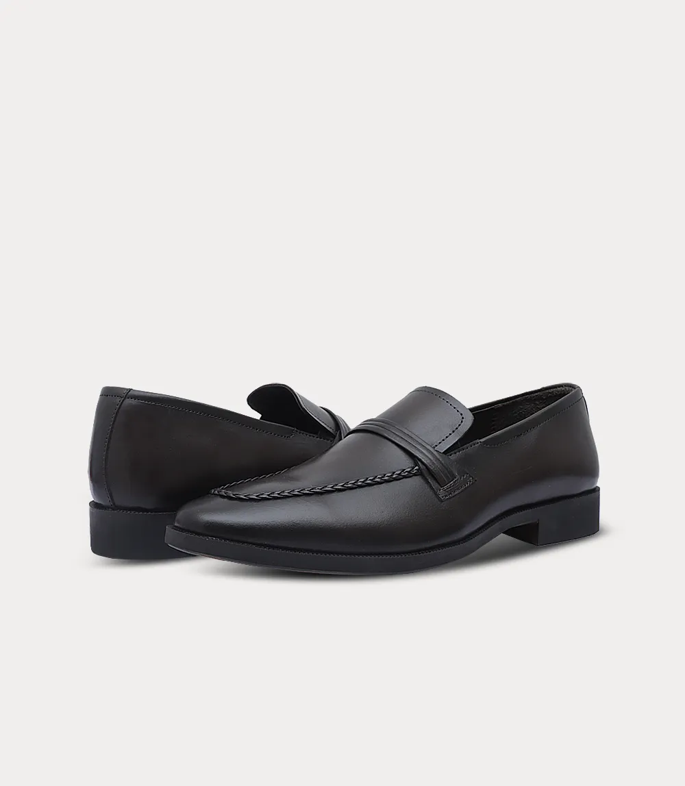 BM6757-COFFEE-Men Slip On