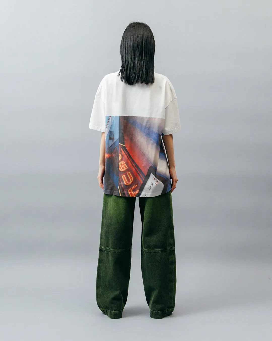 CALMNIGHT CRUISING T-SHIRT .09【WHITE】