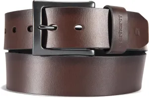 Carhartt Men's Rugged Burnished Leather Box Belts