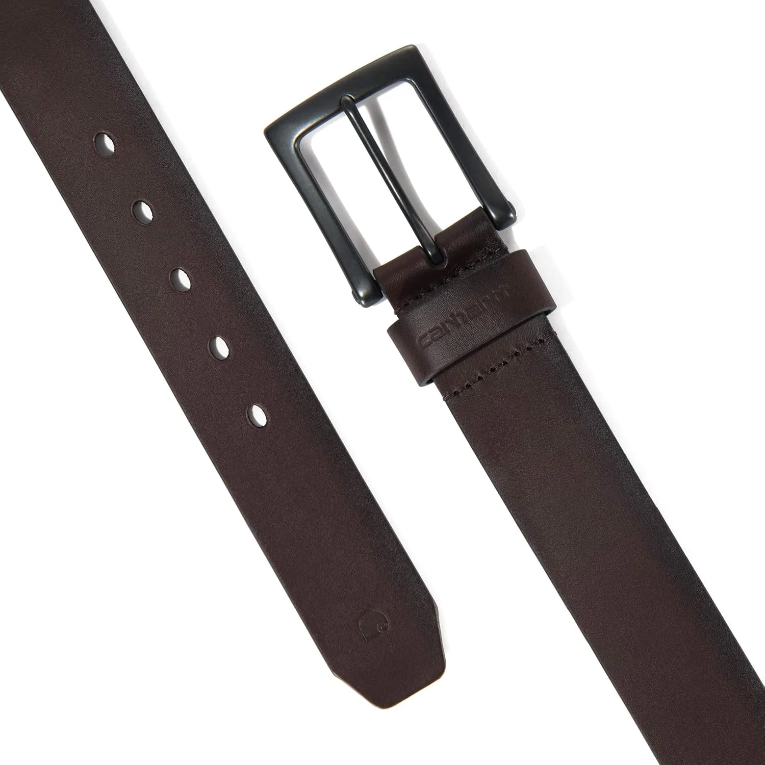 Carhartt Men's Rugged Burnished Leather Box Belts