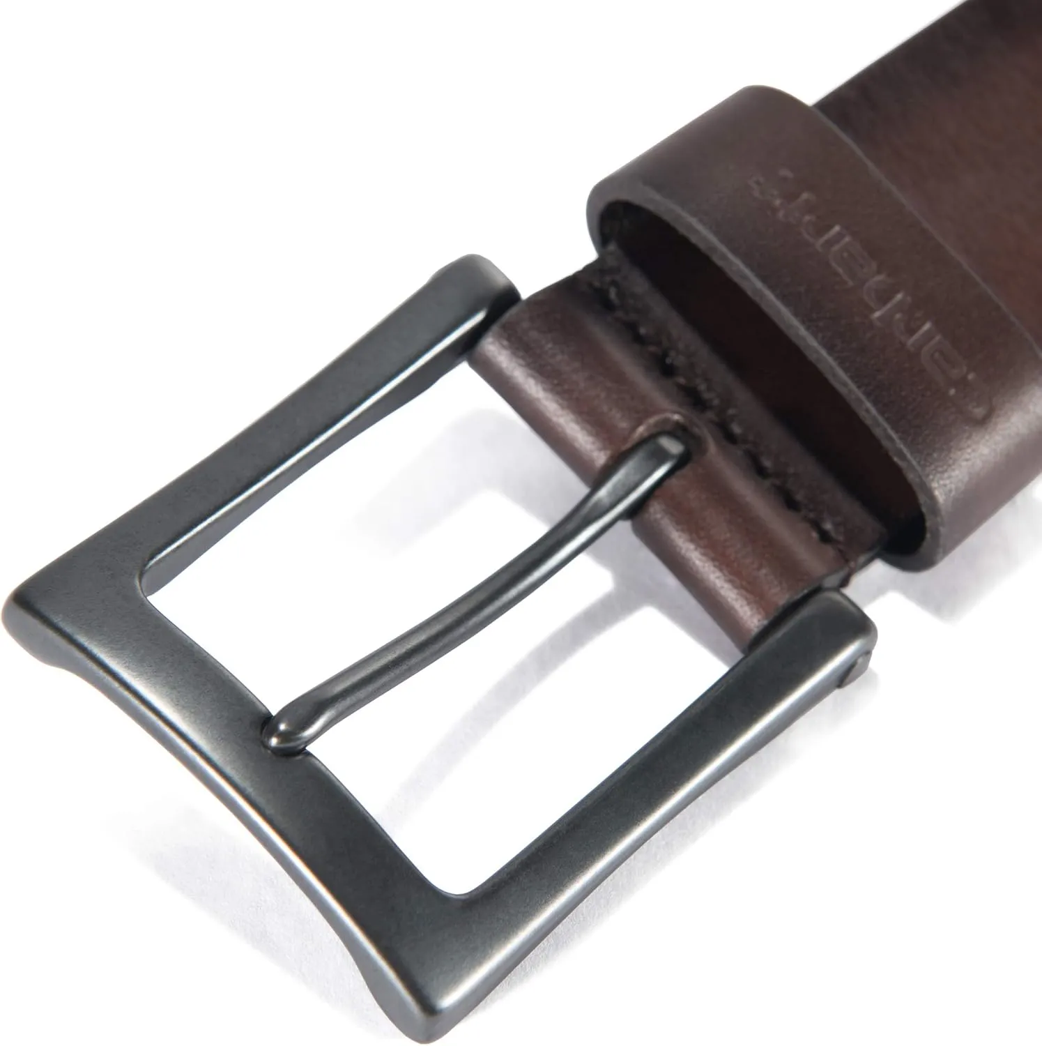 Carhartt Men's Rugged Burnished Leather Box Belts