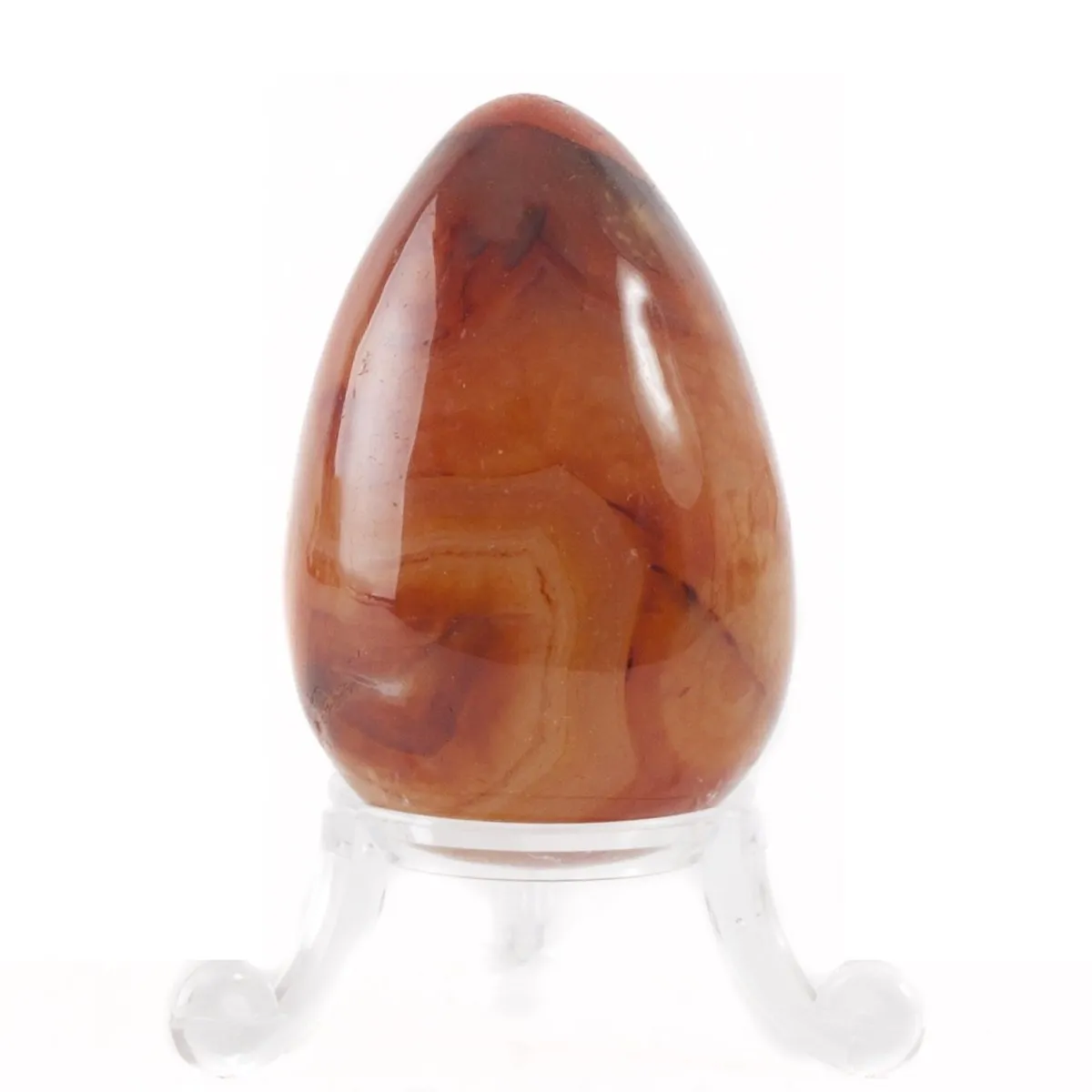 Crystal Egg - Carnelian
