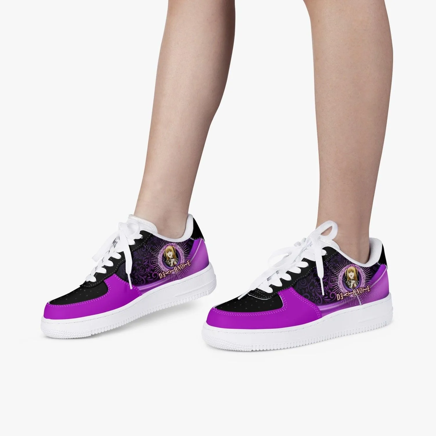 Death Note Misa Purple AF1 Anime Shoes