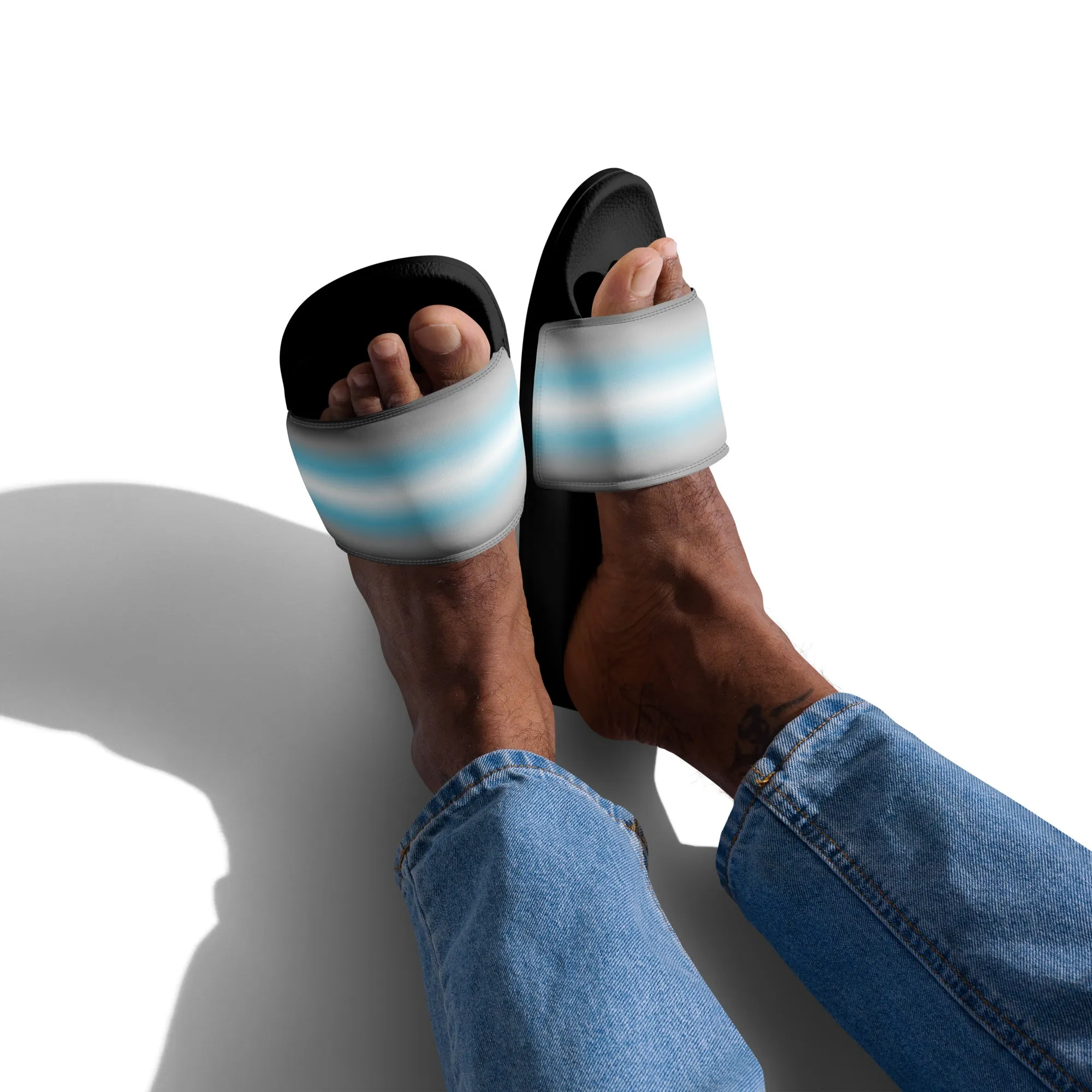 Demiboy Pride Mens Slides Sandals