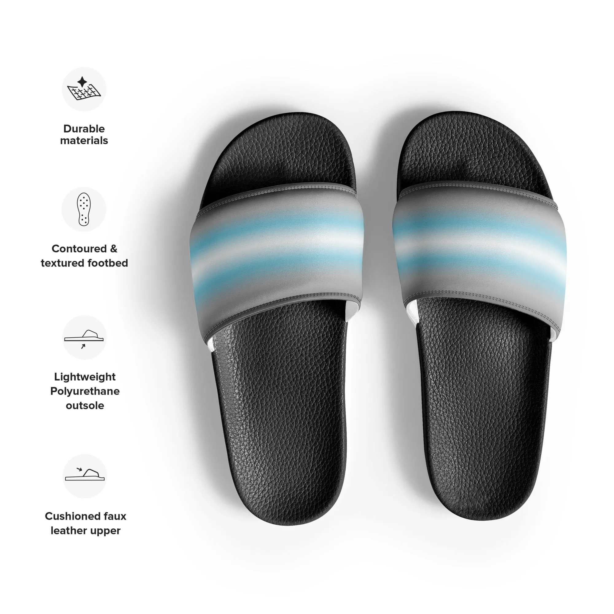 Demiboy Pride Mens Slides Sandals