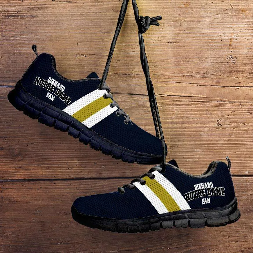 Diehard Notre Dame Fan Running Shoes