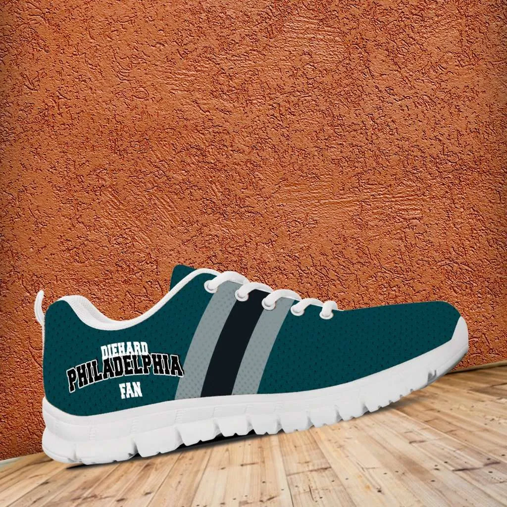 Diehard Philadelphia Fan Running Shoes