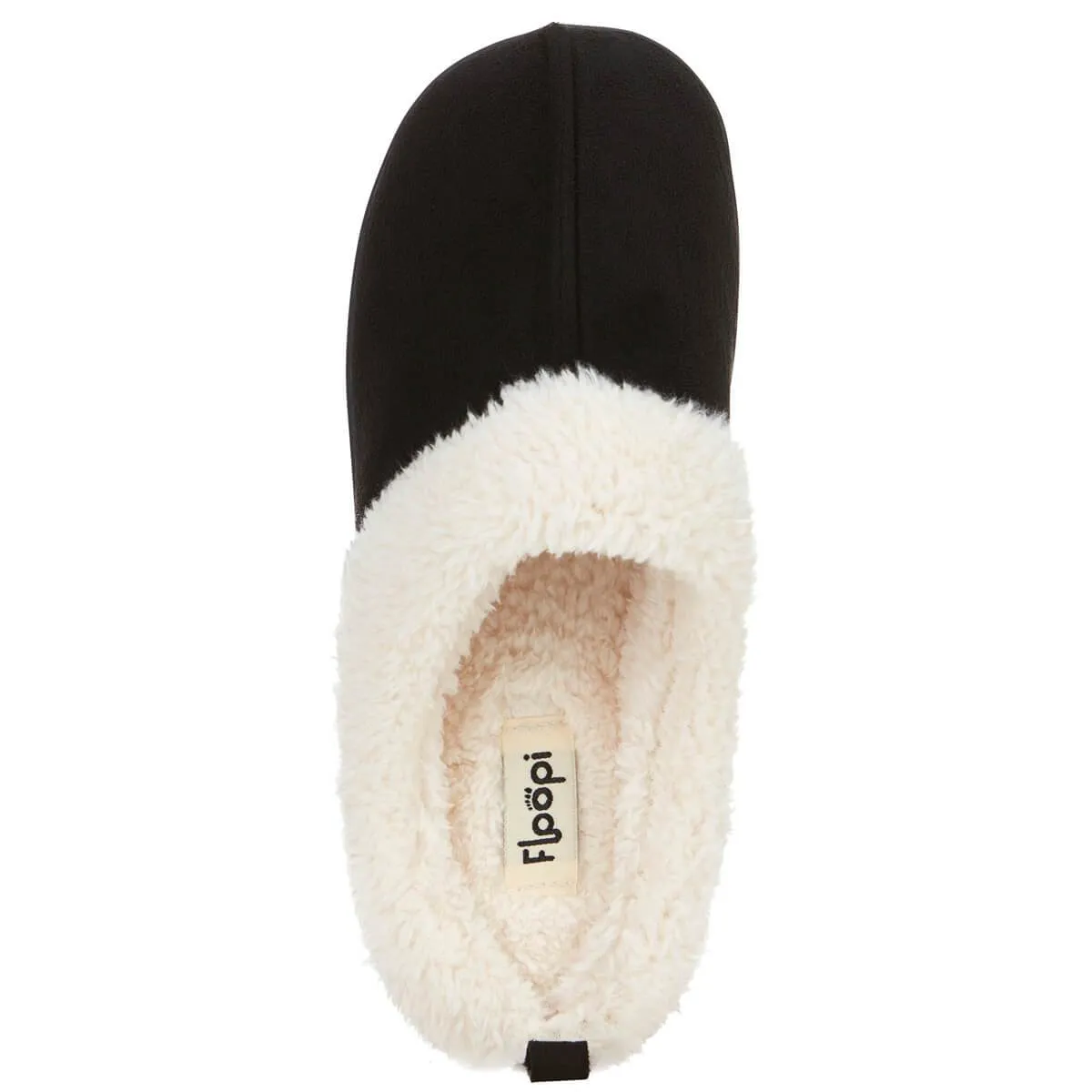 Floopi Womens Olivia Faux Suede Clog Slippers