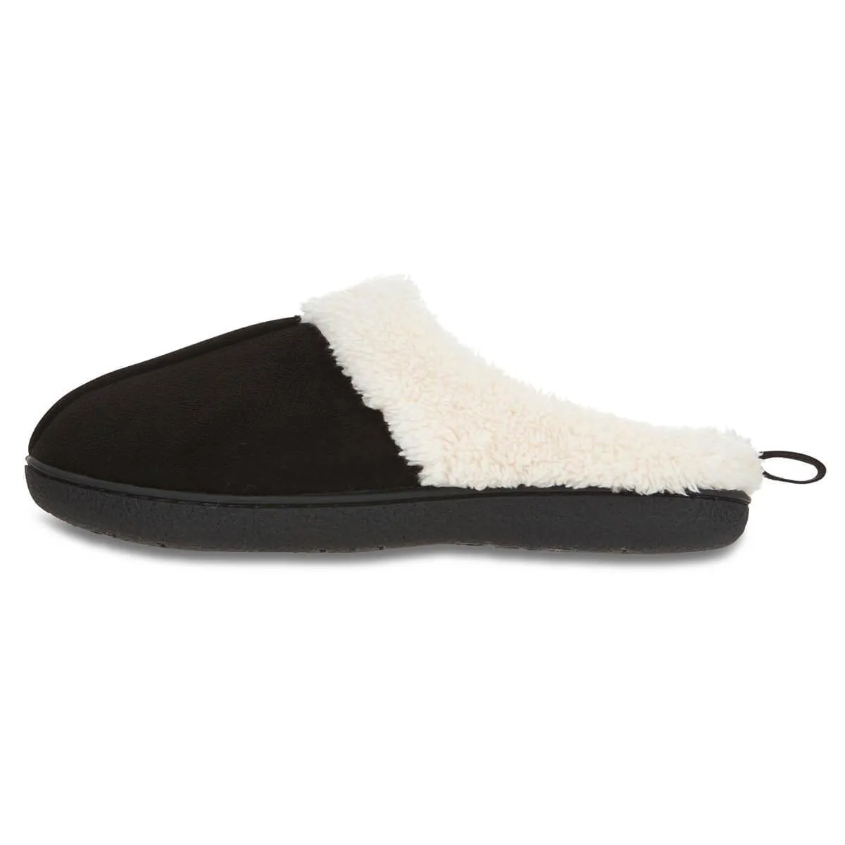Floopi Womens Olivia Faux Suede Clog Slippers