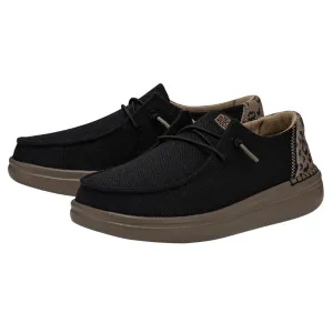 Hey Dude  Wendy Rise Leo Black Shoes