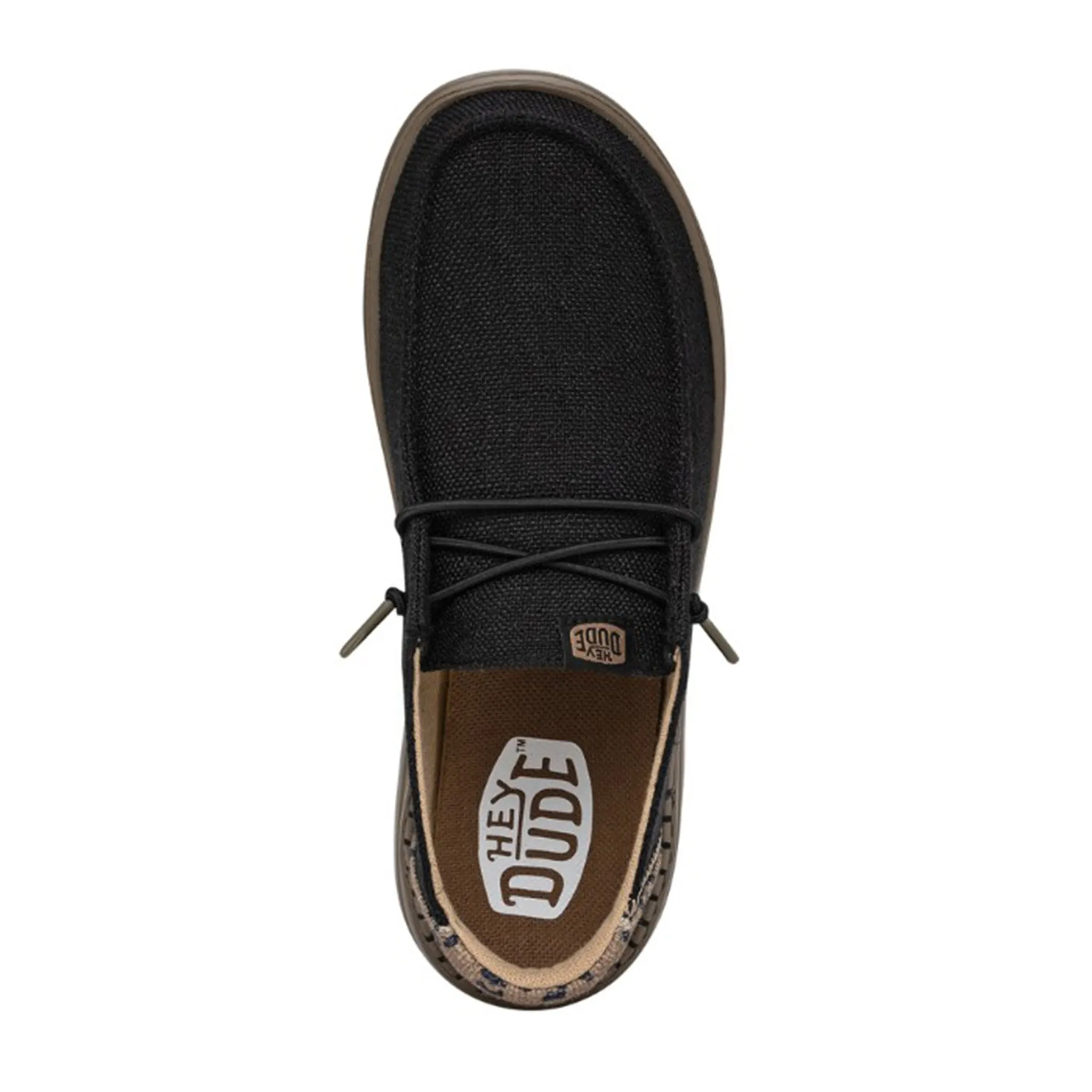 Hey Dude  Wendy Rise Leo Black Shoes