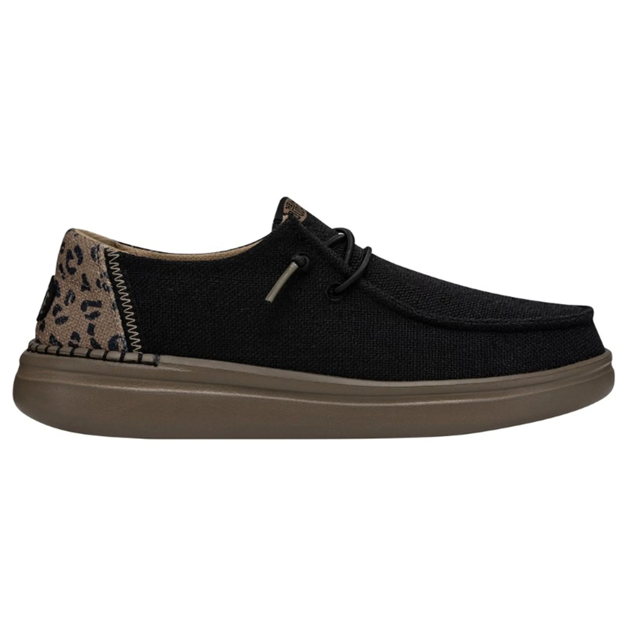 Hey Dude  Wendy Rise Leo Black Shoes
