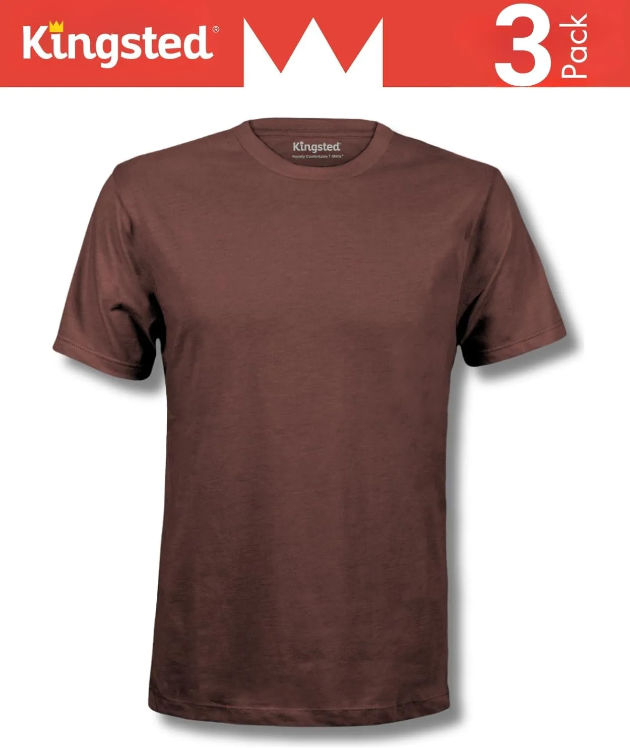 Kingsted T-Shirts for Men Pack - Royally Comfortable - Super Soft Premium Fabric - Well-Crafted Classic Tee