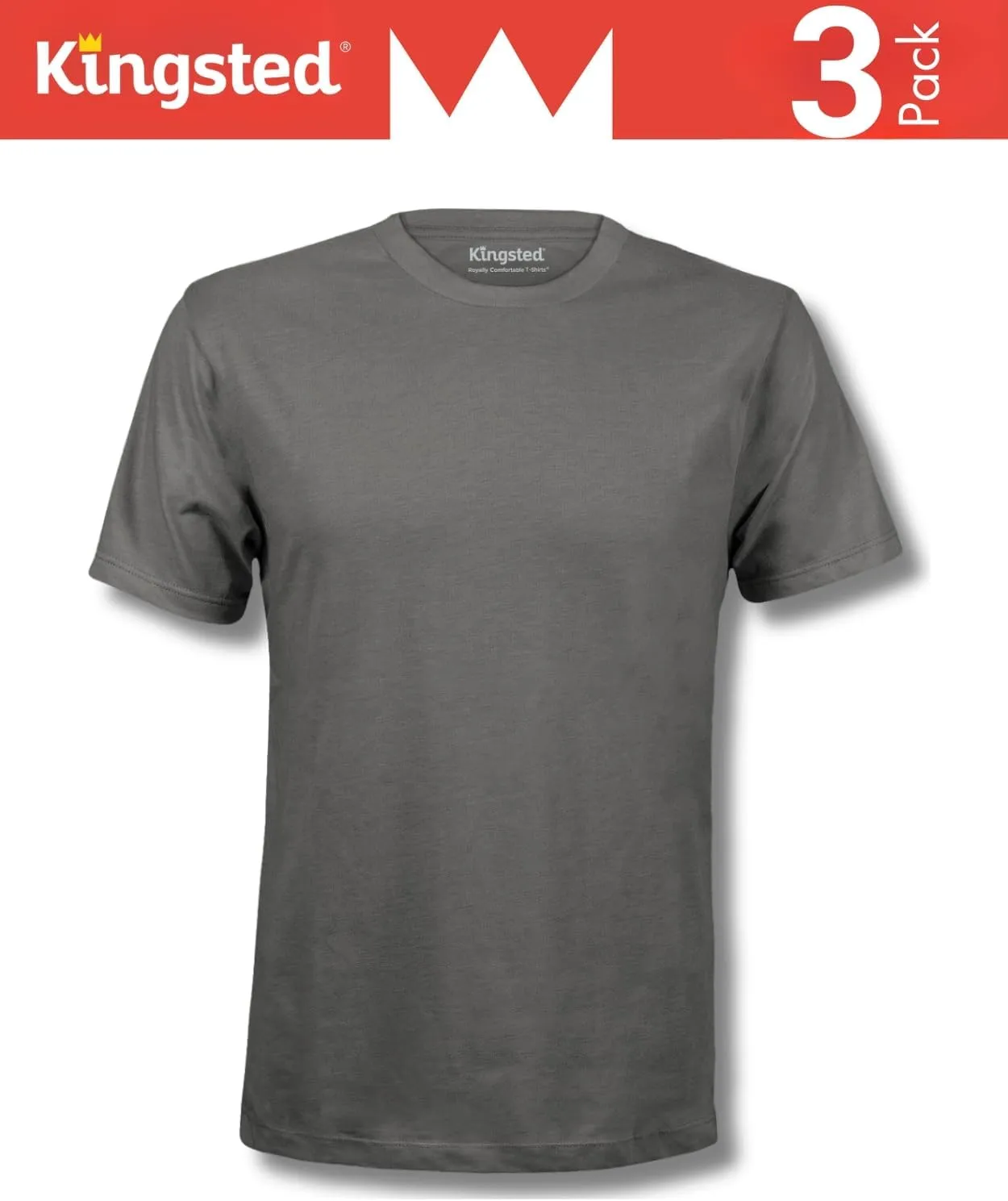 Kingsted T-Shirts for Men Pack - Royally Comfortable - Super Soft Premium Fabric - Well-Crafted Classic Tee