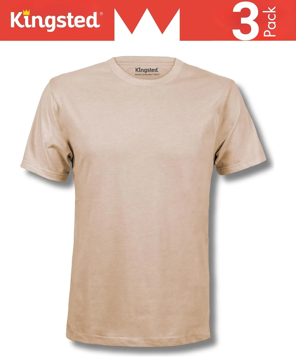 Kingsted T-Shirts for Men Pack - Royally Comfortable - Super Soft Premium Fabric - Well-Crafted Classic Tee