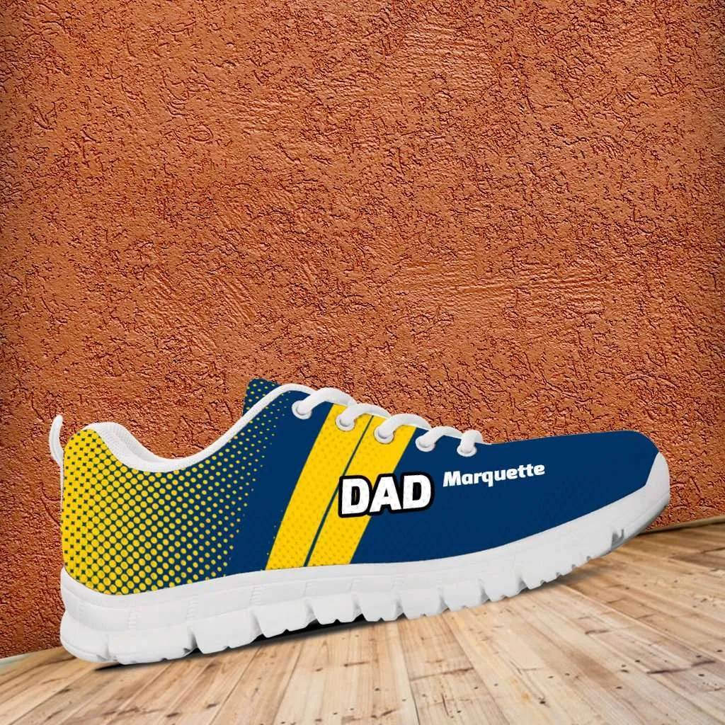 Marquette DAD Basketball Fans Running Shoes