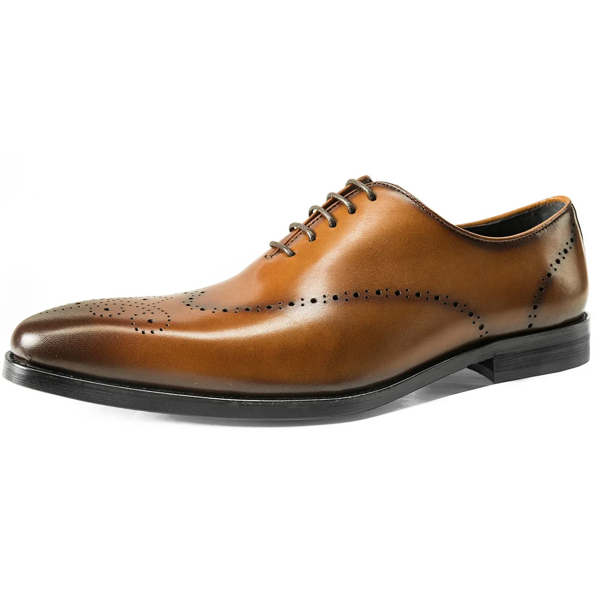 Men's leather brogues shoes