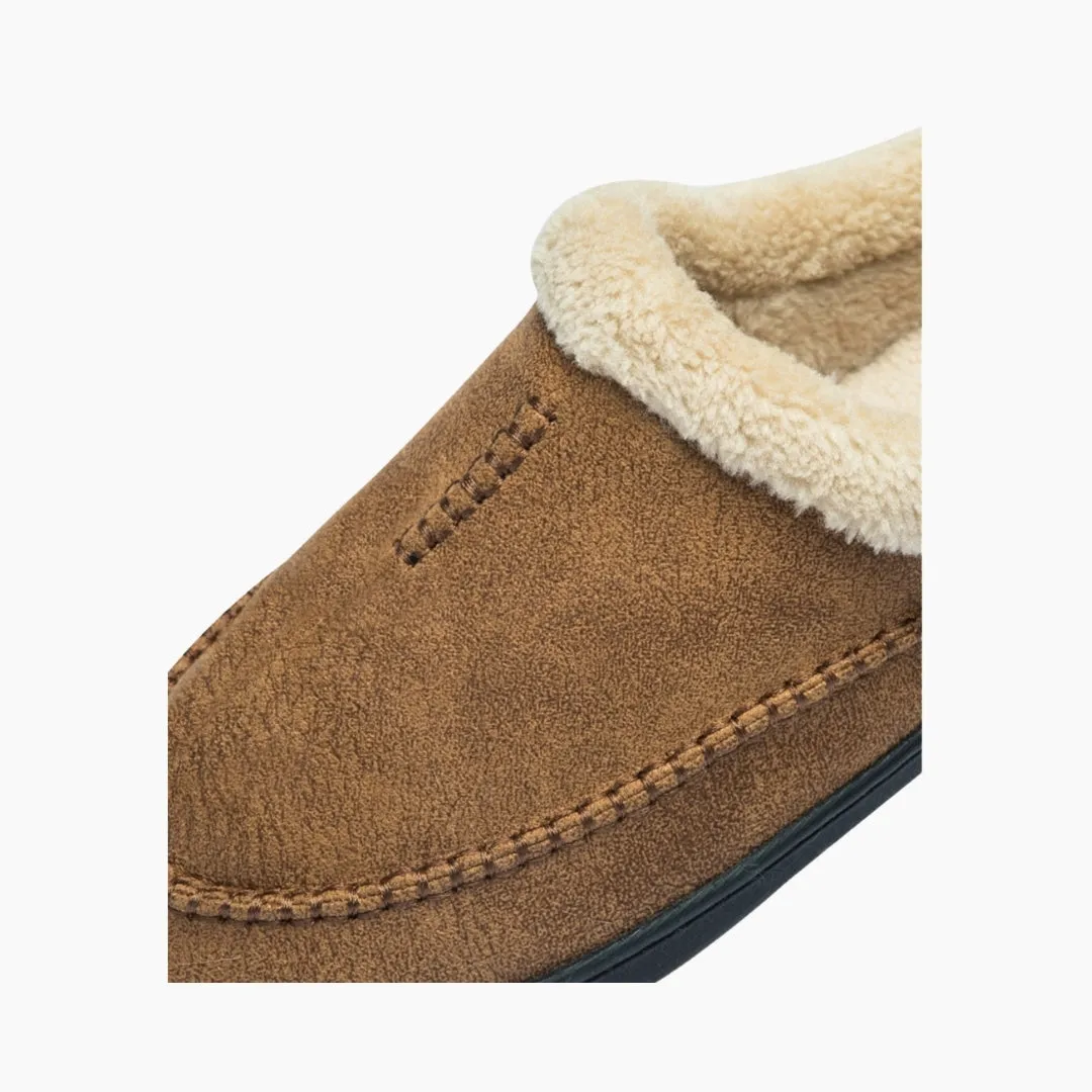 Non-Slip soft sole, Anti-skid soles: Indoor Slippers for Men
