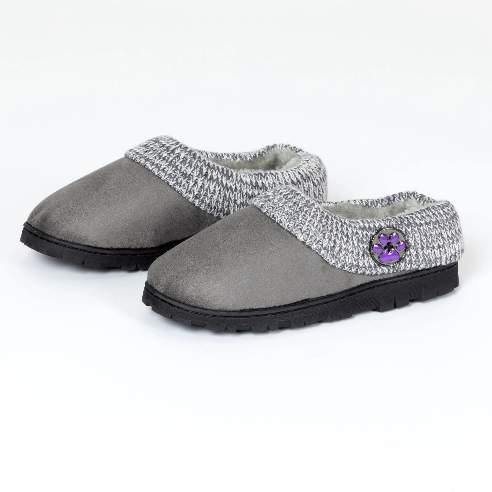Purple Paw Comfy Clog Slippers