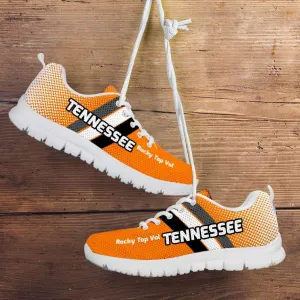 Rocky Top Vol Tennessee Volunteers Fans Mesh Fabric Running Shoes