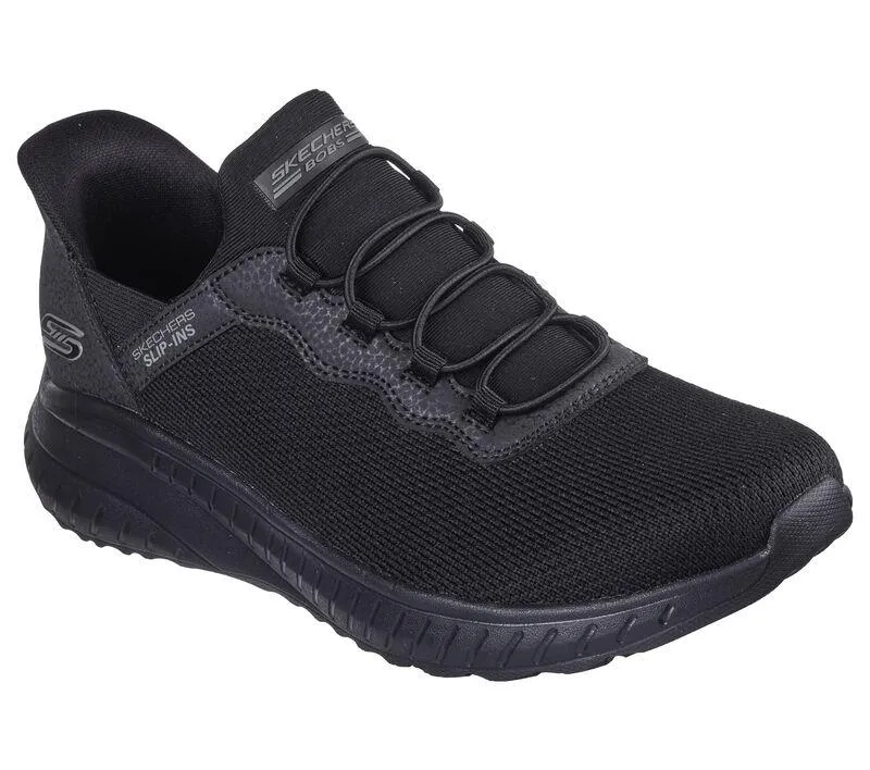 Skechers Women's 117500W/BBK Slip-ins: BOBS Sport Squad Chaos Trainers Black