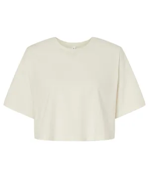 Vintage White - Women’s Jersey crop tee