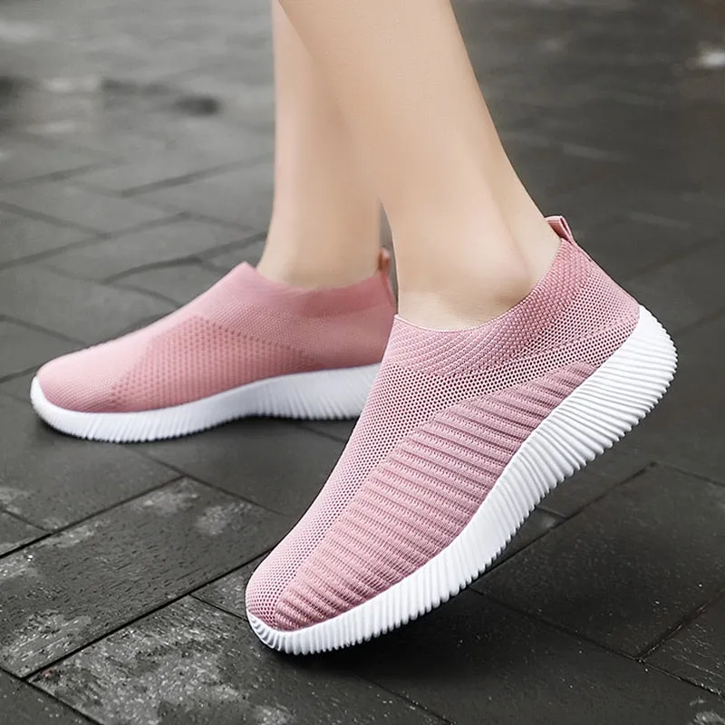 Vulcanized High Quality Sneakers Slip On Loafers