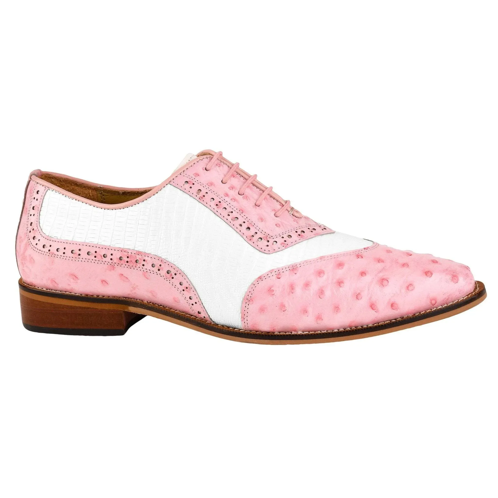 William Leather Two-Toned Oxford Shoes