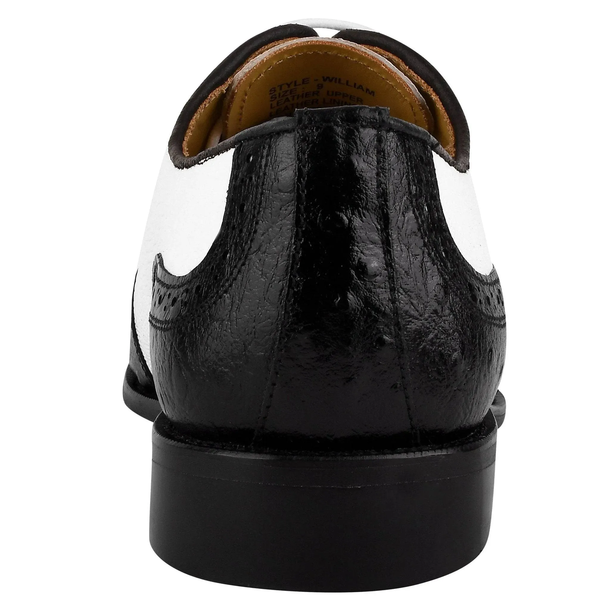William Leather Two-Toned Oxford Shoes