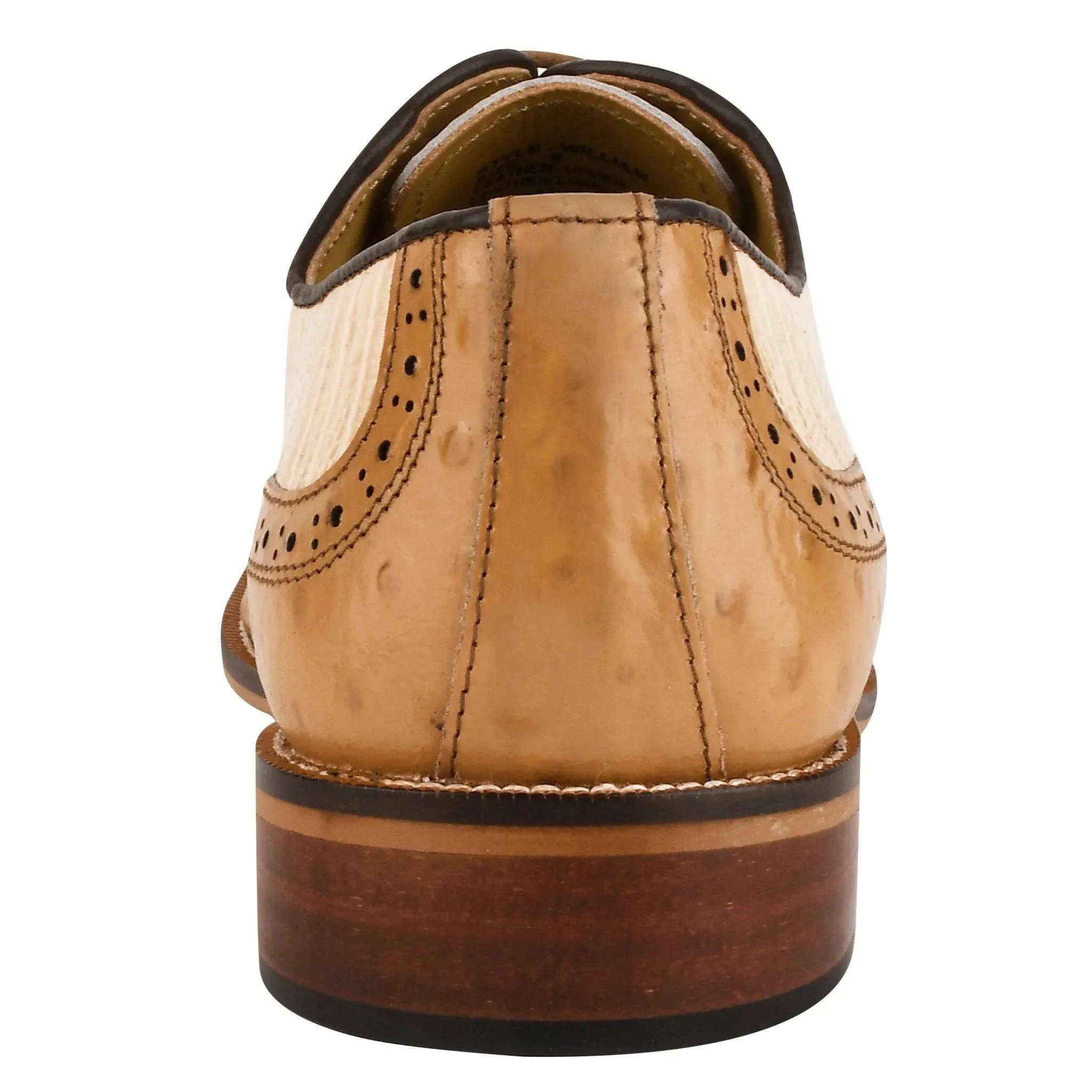 William Leather Two-Toned Oxford Shoes