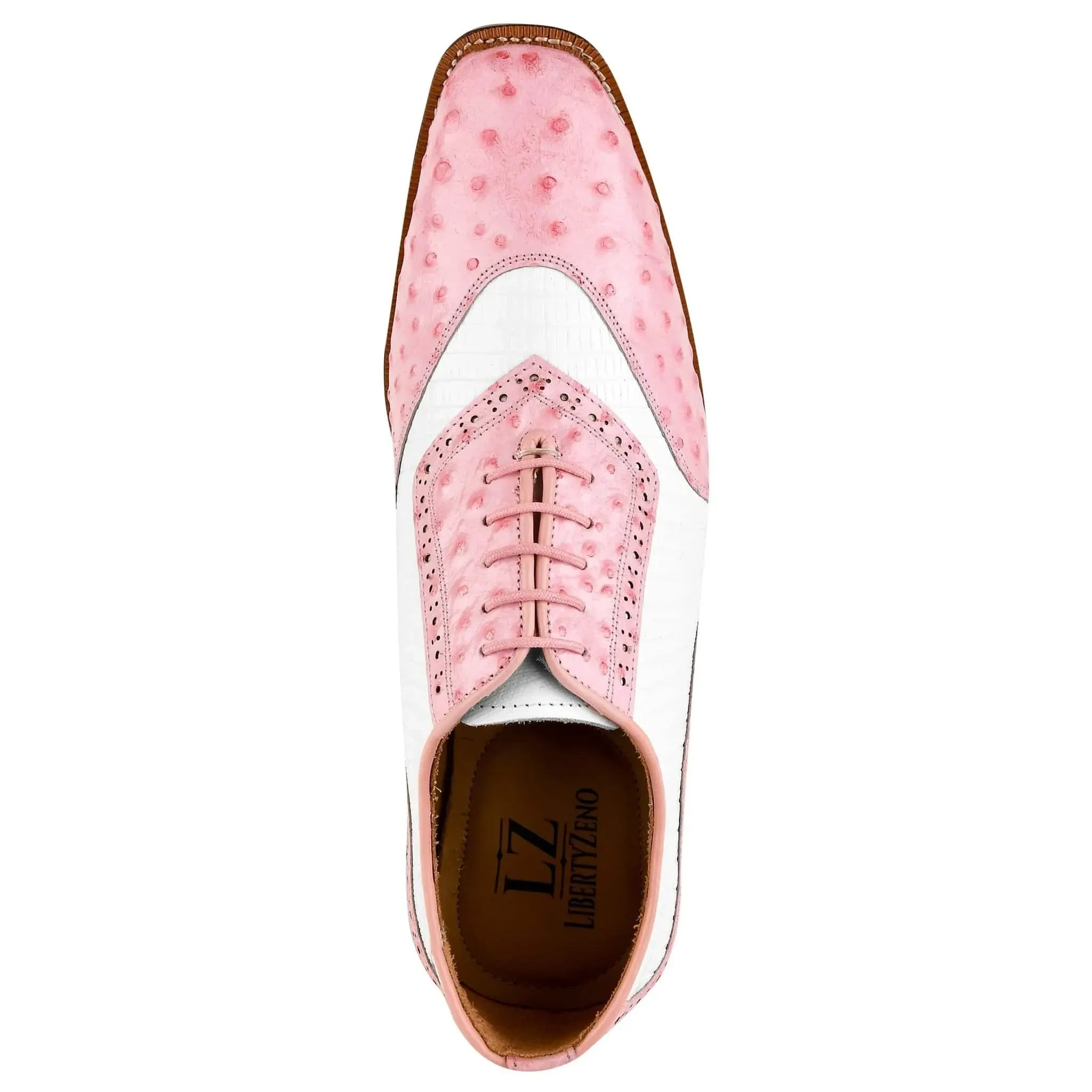 William Leather Two-Toned Oxford Shoes