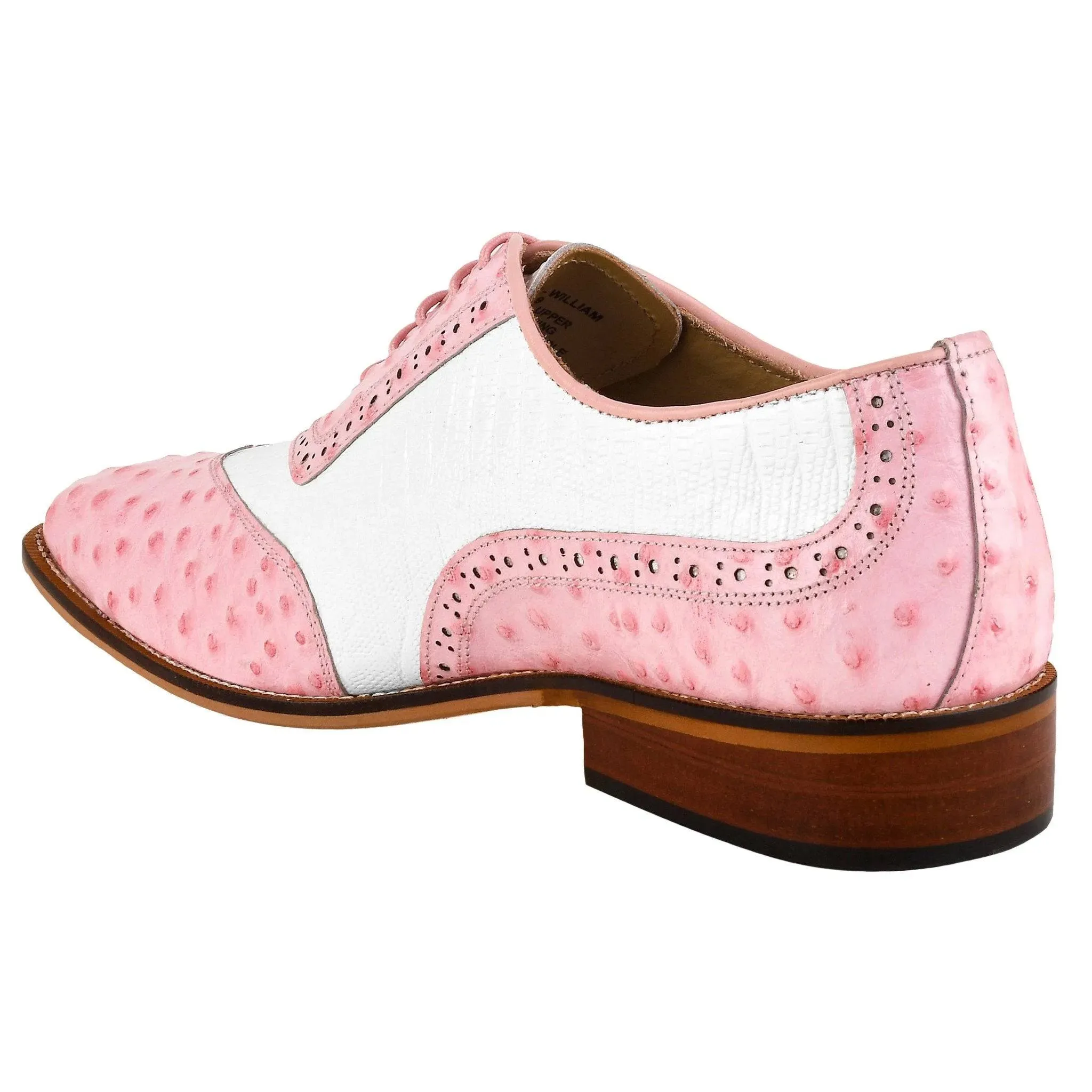 William Leather Two-Toned Oxford Shoes