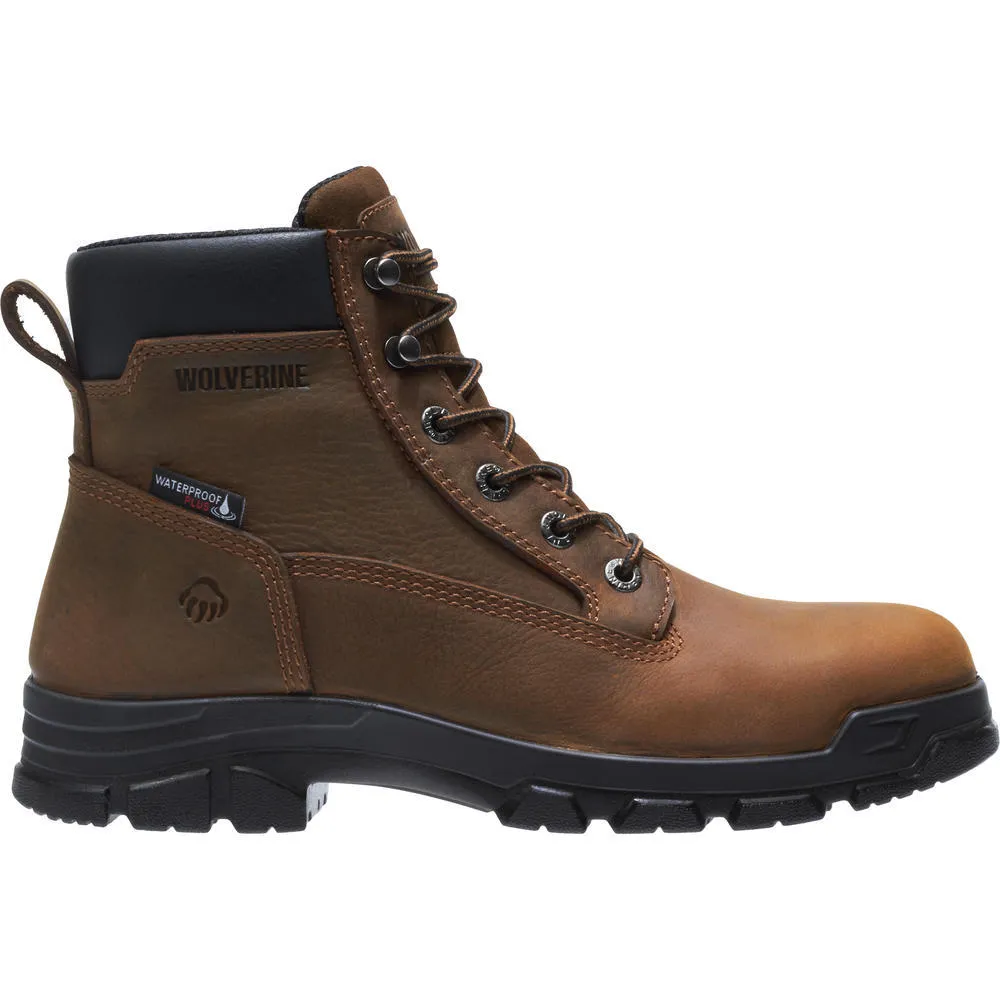 Wolverine Men's Chainhand 6" Steel-Toe Waterproof Boot
