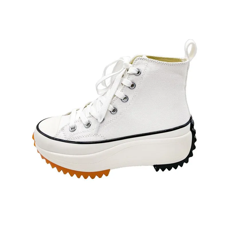 Women Canvas Shoes Trainers High Top Sneakers