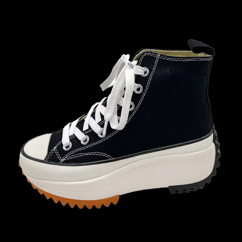 Women Canvas Shoes Trainers High Top Sneakers