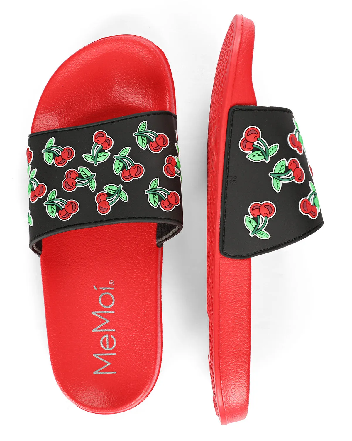 Women's Cherries Lightweight Slides