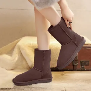 Women’S Snow Boots (Chocolate 5)