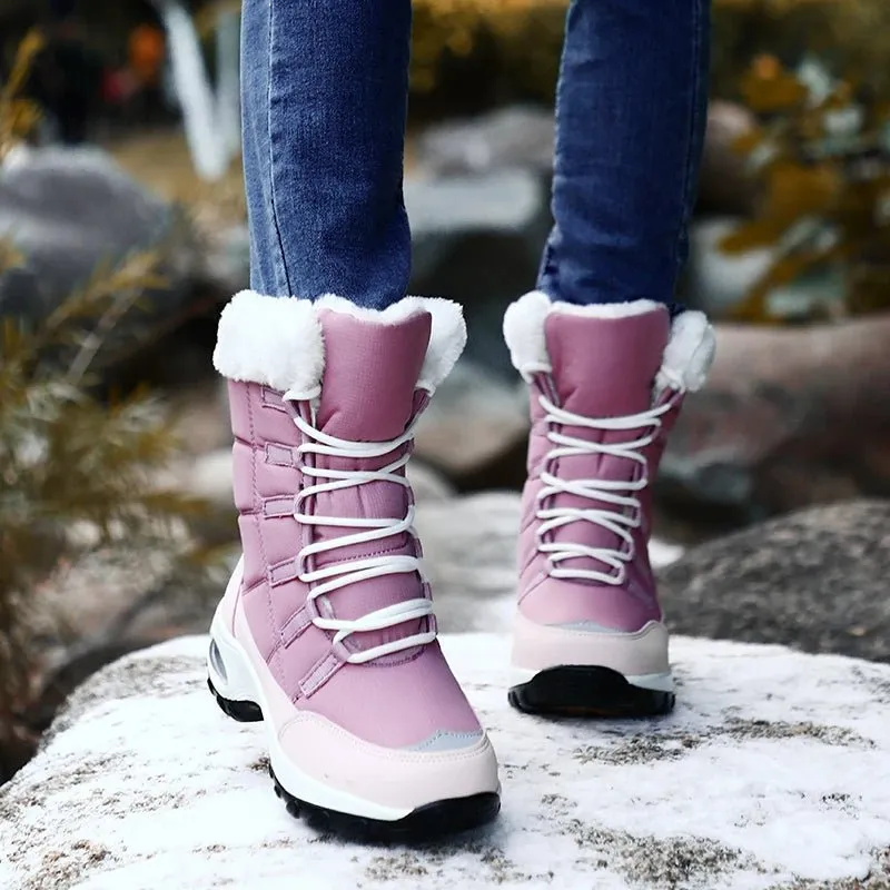 Women's Waterproof Winter Snow Boots