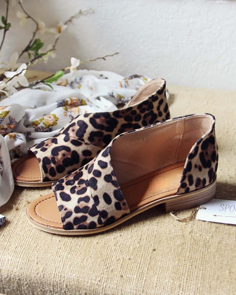 Zoe Leopard Booties